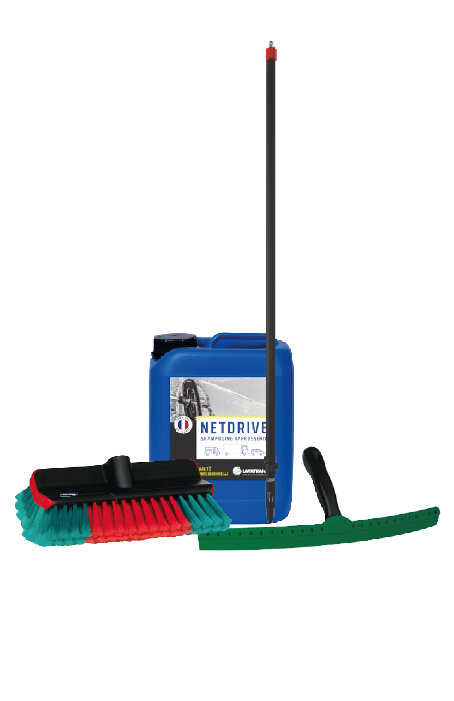 pack omplet autocar produits et accessoires de lavage